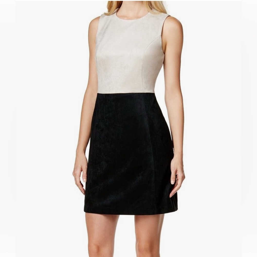 Calvin Klein Women's Color-Block A-Line Dress
Black/khaki
Size 6
Worn once, EUC